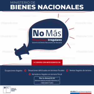 Afiche No Mas Situaciones Irregulares - Bienes Atacama [640x480]