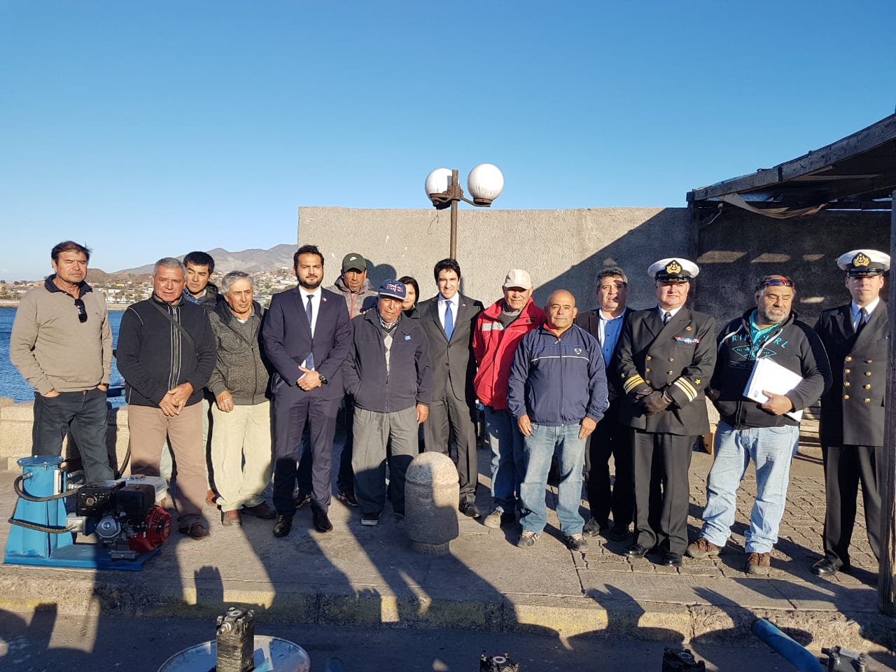 gente y autoridades Huasco