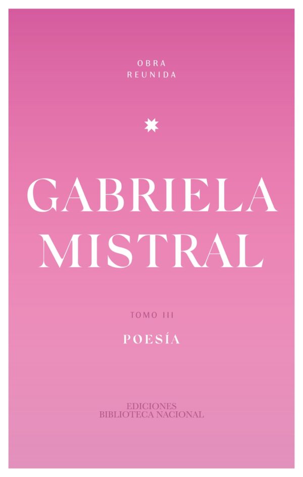 Tomo III-1 Gabriela Mistral