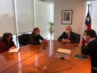 Ministro con presidente del CDE