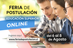 feria de postulacion on line 6 al 8 agosto