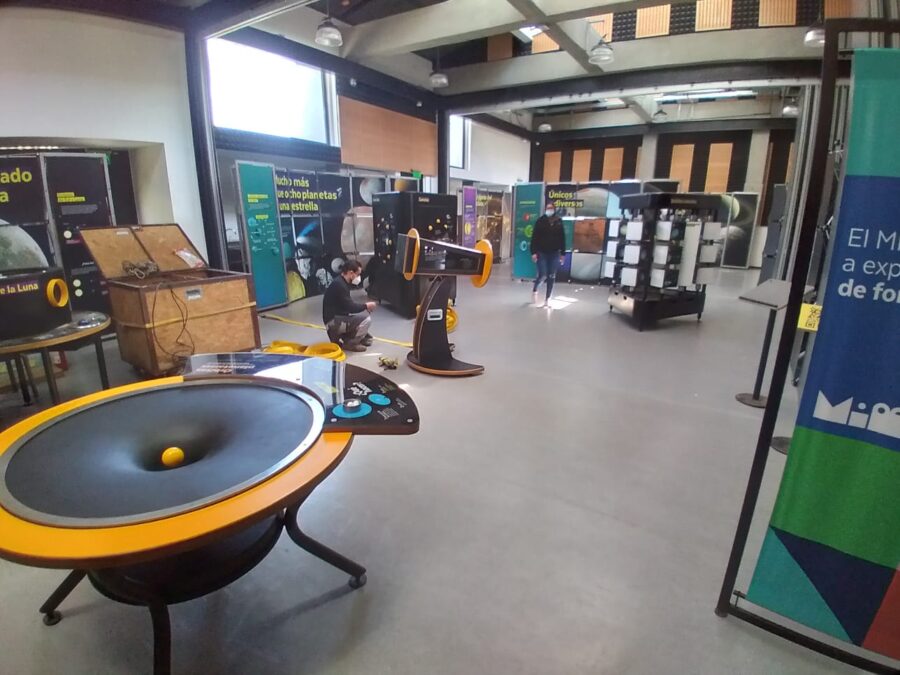 Astro Itinerancia 4 montaje en Cecrea