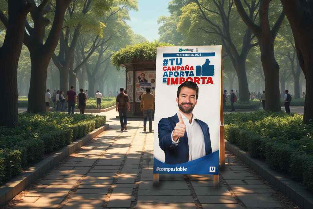 UNIBAG - Cartelería politica compostable-compressed